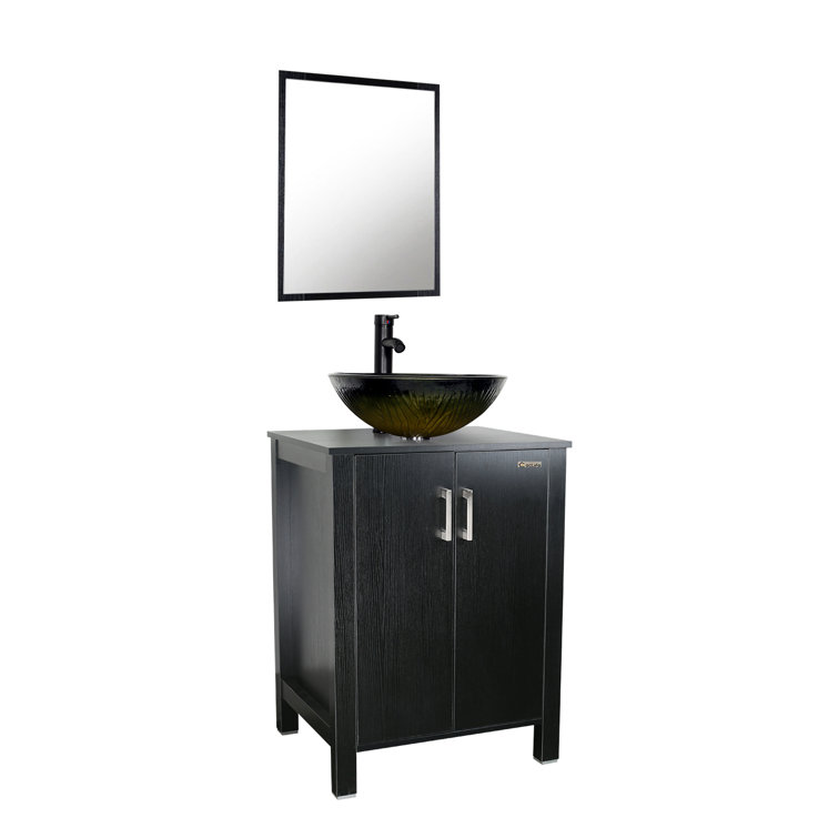 ECLIFE 24" Single Bathroom Vanity Set with Mirror Wayfair